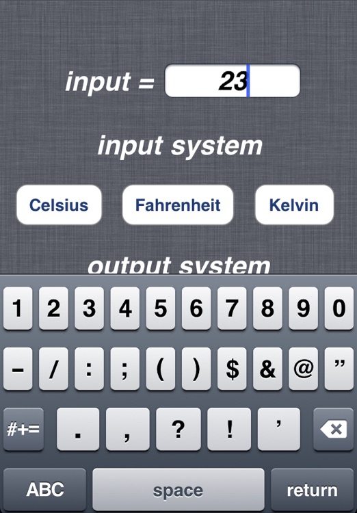 Celsius Kelvin Fahrenheit Converter