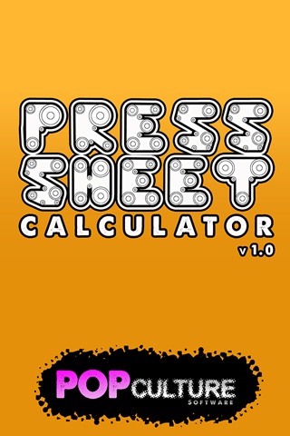 Press Sheet Calculator