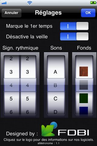 aMetronome screenshot 3