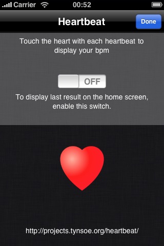 Heartbeat Mon screenshot 2