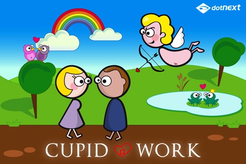 Cupid at work lite - Valentine's day game