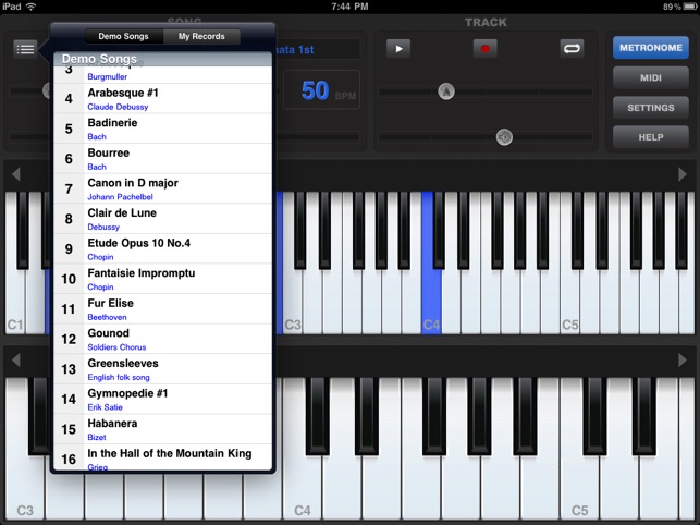 Piano Sharp Hd On The App Store - gymnopedie no 1 roblox piano sheet
