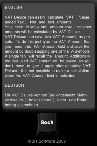 VAT Deluxe screenshot 2
