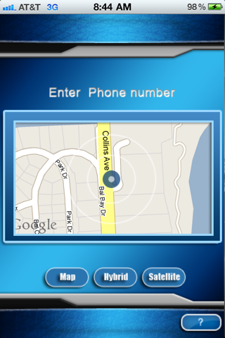 Cell Phone Locator Deluxe Screenshot 3