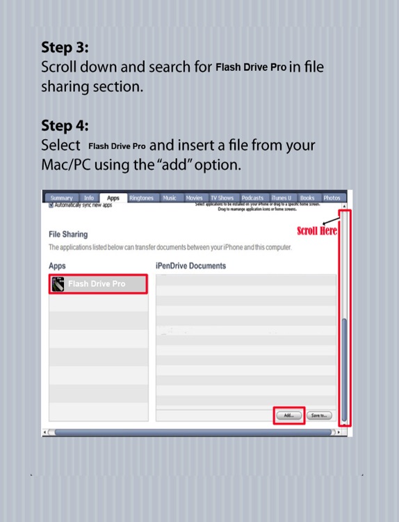 USB Flash Drive Pro for iPad