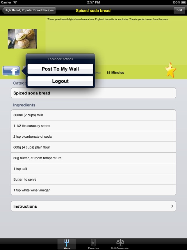 Bread Recipes for iPad(圖5)-速報App