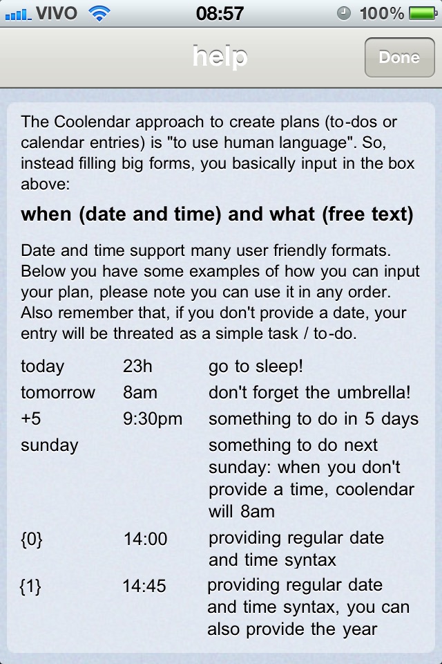 Coolendar screenshot 3