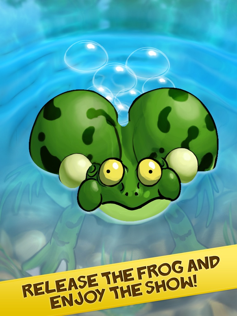 Blow Up The Frog XXL - for iPad, HD screenshot 3