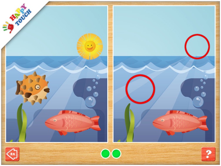 Activity Spot the Difference! (by Happy Touch Games for kids)
