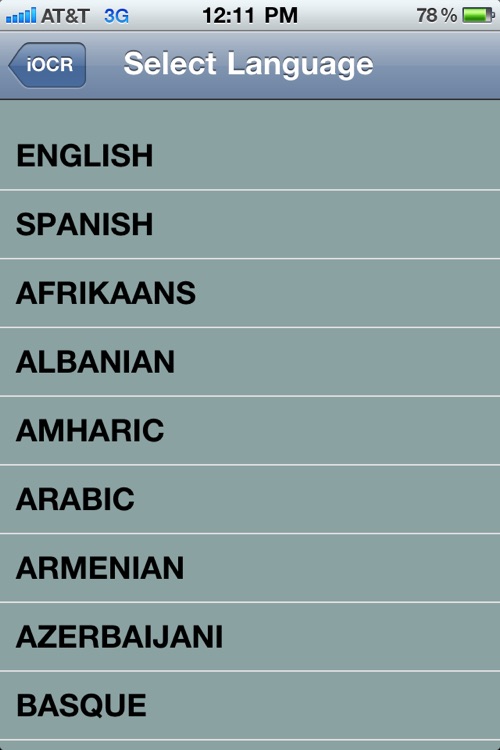 iOCR Optical Character Recognition
