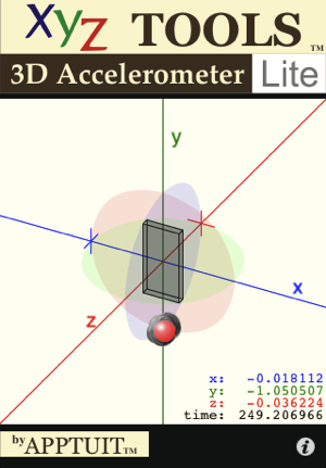 XYZ Tools - 3D Accelerometer Lite(圖1)-速報App