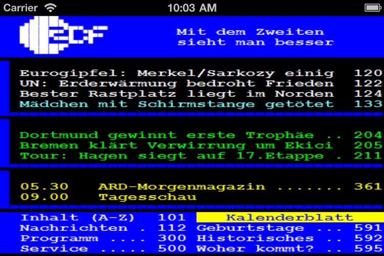 Teletext Great Britain v4 screenshot-3