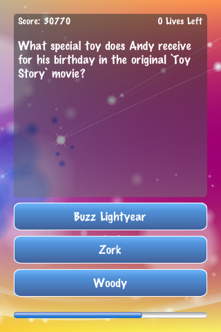 Disney Quiz screenshot1