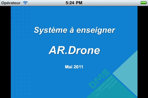 Système à Enseigner: AR.Drone