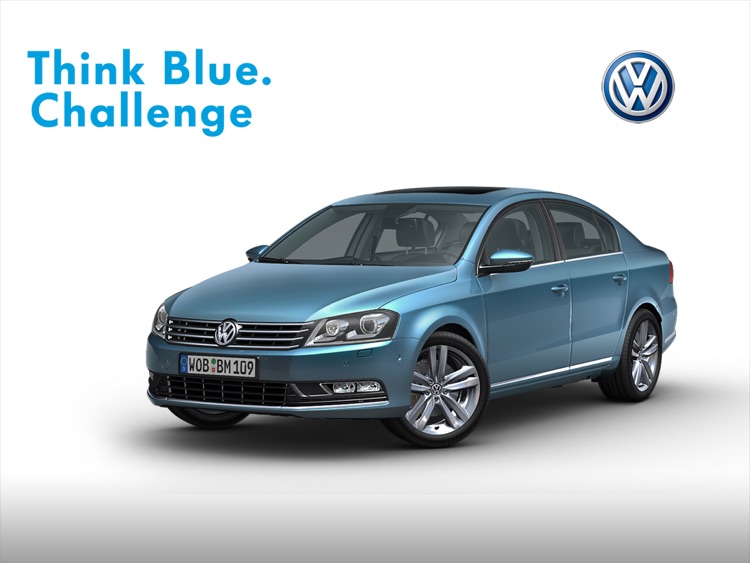 Volkswagen Think Blue. Challenge 3D HD