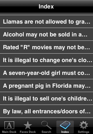 Amazing and Weird State Laws (Free!) screenshot-3