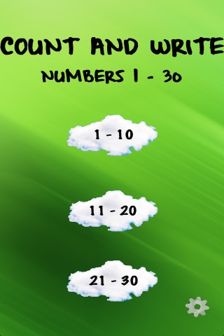 Count and Write Numbers 1-30 — An educational app that teaches young children counting and number writing skills in a fun and effective way. Kids can learn how to count in English and Spanish.