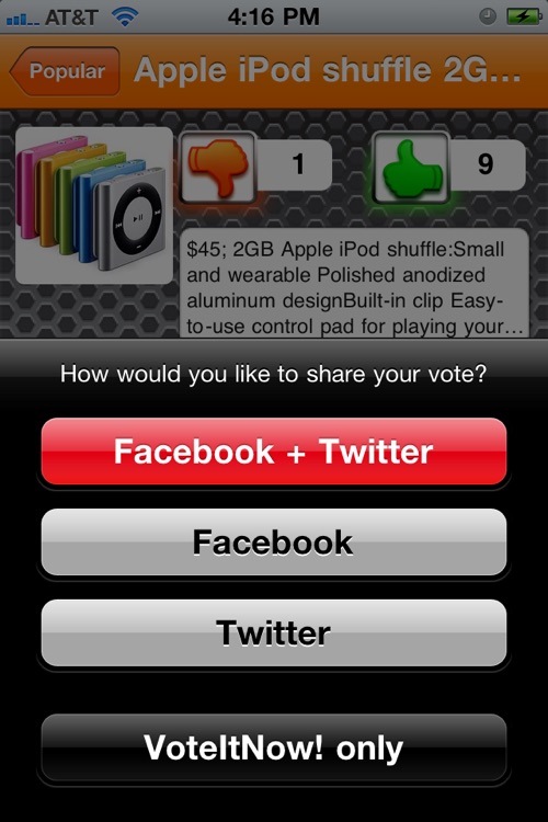 VoteItNow! - What do you think? screenshot-4