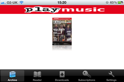 Playmusic Magazine screenshot 4