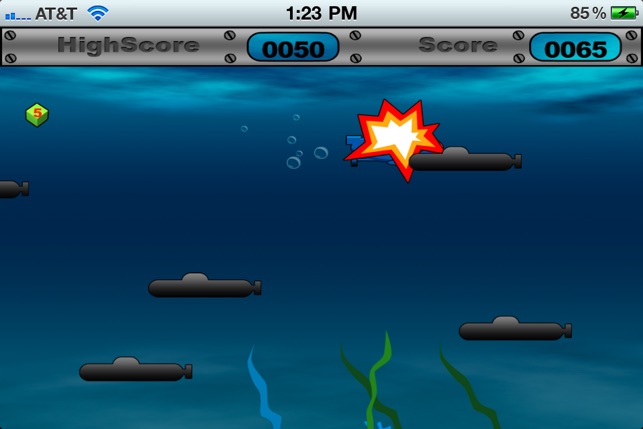 Submarine Game HD Lite