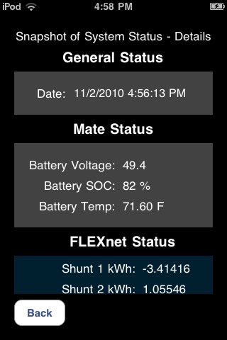 Green Electrons and Ham System Status
