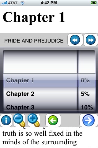 Pride and Prejudice (by Jane Austen) screenshot 3