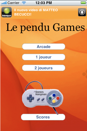 Pendu Jeux Vidéo (Hangman Games)