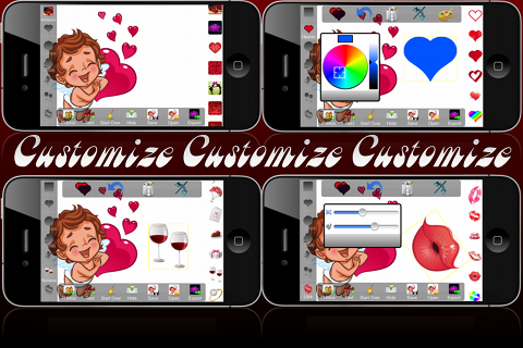 Be Mine Lite - Valentine's Day Card Creator screenshot 4