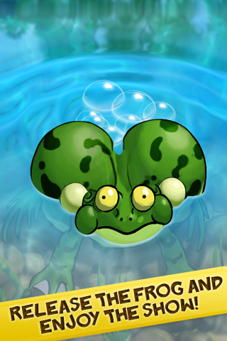 Blow The Frog: bigger is better! screenshot 2