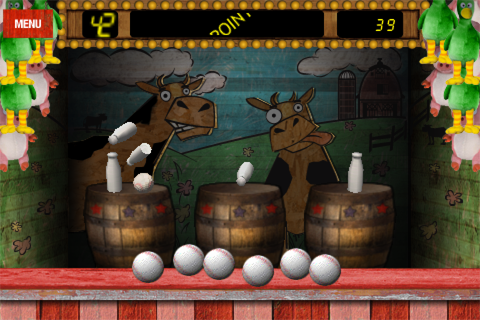 Spill Da' Milk™ Free - The Classic Arcade Games of Ball Toss! screenshot 2