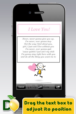 Personal Love Cards FREE - Valentine's day edition