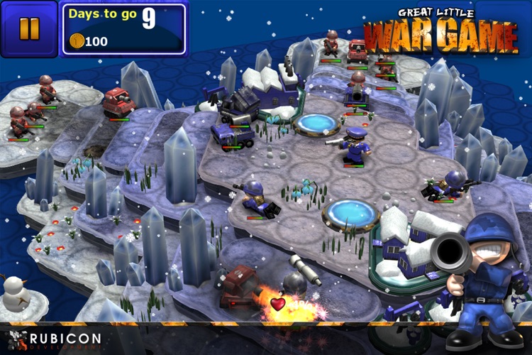 Great Little War Game HD screenshot-0