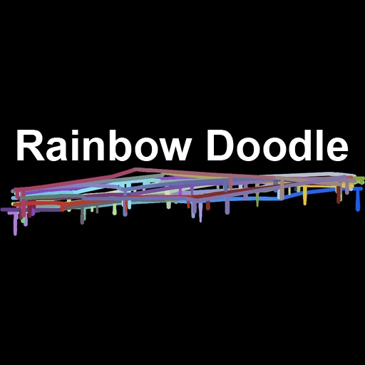 Rainbow Doodle icon
