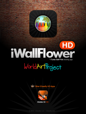 Скриншот из iWallFlower HD - World Art Project - Participate!