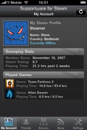 Supportware for Steam (with ads)(圖1)-速報App