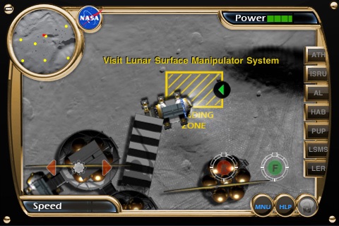 NASA Lunar Electric Rover Simulator screenshot 2