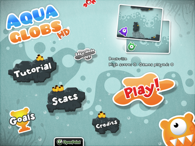 ‎Aqua Globs HD Screenshot