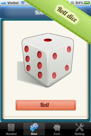 iRandomized® - Random Number, Roll dice, Flip Coin... screenshot 2