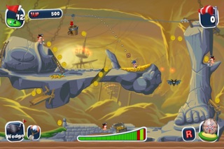 Worms Crazy Golf screenshot1