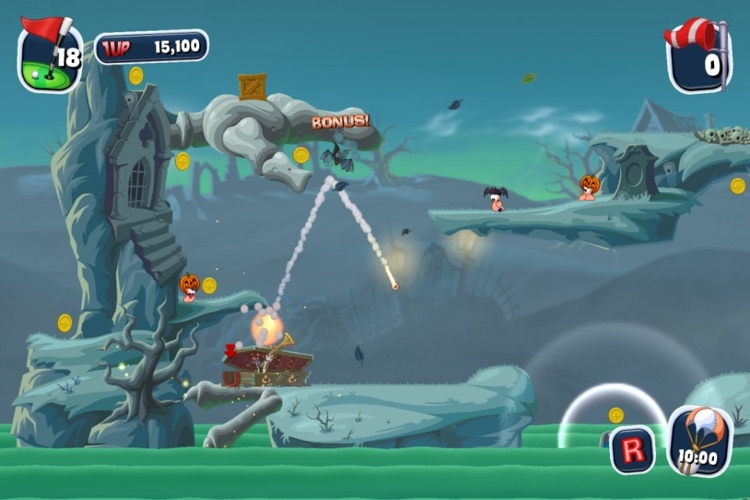 Worms Crazy Golf screenshot-3