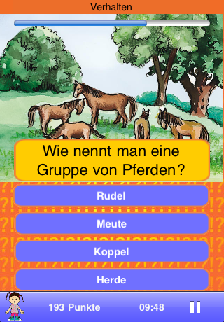Kids' Quiz Horses – LITE screenshot 2