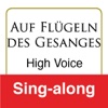 Auf Flügeln des Gesanges, Mendelssohn (High Voice & Piano - Sing-Along)