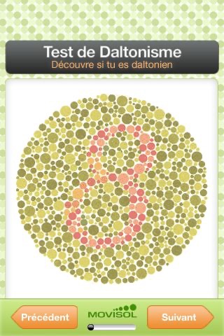 Test de Daltonismo Lite screenshot 4