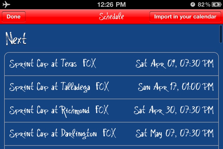 Next Game Live for NASCAR screenshot-3