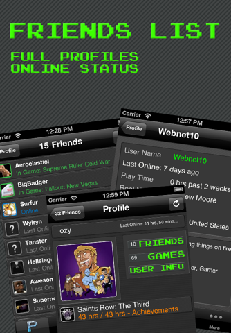 GameTabs: Steam Deals, Friends List, Achievements and News screenshot 3