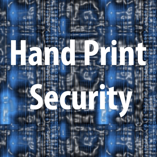 Hand Print Security icon