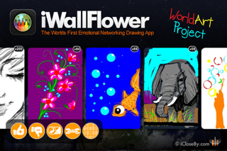 iWallFlower HD - World Art Project - Participate!のおすすめ画像2