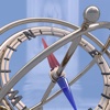 Gyrocompass 3D Free - Compass for new iPod Touch