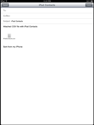 Contacts Exporter - Contacts Backup screenshot 4