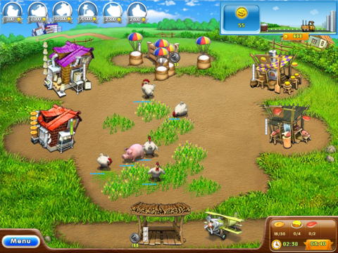Игра Farm Frenzy 2 HD